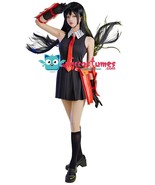 Women Anime Dress Set School Uniform Cosplay Costume Sleeveless Short Dr... - £79.15 GBP