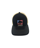 AG AMERICA Richardson Truckers Mesh Back Snap Back Hat Cap American Flag - £9.12 GBP