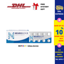 2X 60s Vitamin B1, B6, B12 Neurobion Nerve Relief Numbness Tingling Dhl Express - $55.65