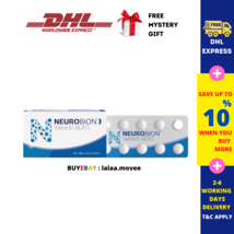 2X 60s Vitamin B1, B6, B12 Neurobion Nerve Relief Numbness Tingling Dhl Express - £43.60 GBP