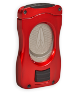 Lotus GT Cigar Cutter Red Double Blades All Metal Construction Cut1204 - $43.99