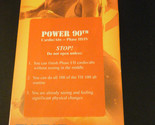 Beachbody Power 90 Sweat Cardio 3-4 Advanced Phase w/Tony Horton (VHS, 2... - $7.41