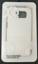 Genuine New White XQISIT Cellphone Rana Folio Case Cover For Samsung Galaxy S6 - £5.69 GBP