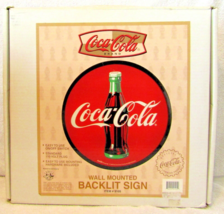New Coca Cola 1999 Wall Mounted Backlit Sign Item # 9105  - £155.36 GBP