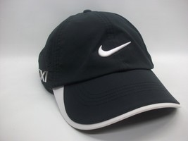Nike Golf Hat Black Hook Loop Baseball Cap - £15.92 GBP