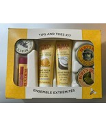 Burt&#39;s Bees Tips and Toes Kit 6 Pieces for Hands, Feet (and a lip balm) - £5.93 GBP