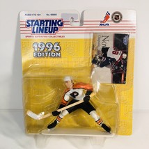 1996 NHL Starting Lineup Eric Lindros  Philadelphia Flyers Figure &amp; Card New - £3.95 GBP