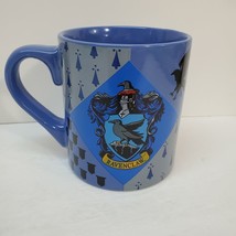 Harry Potter Ravenclaw House Coffee Cup Mug 14 Oz Blue Gray Purple - $12.59