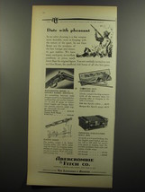 1953 Abercrombie &amp; Fitch Ad - Winchster Model 21 Shotgun; Gun Cleaning Kit - £14.61 GBP