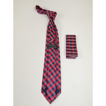 Men's Tie and Hankie Set Soft Microfiber Silky Vito Rofolo by J.Valintin VTR-33 image 2