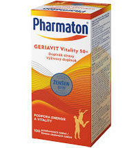 Pharmaton GERIAVIT Vitality 50+/ 100tbl.vitamins,minerals &amp; ginseng extract G115 - £43.26 GBP