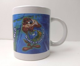 Warner Bros Looney Tunes Taz Tazmanian Devil Coolest Dad Ever Coffee 4&quot; Cup/Mug - £7.72 GBP
