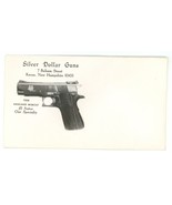 Silver Dollar Gund advertising cover envelope Keene NH pistol firearm - €12,05 EUR Silver Dollar Gund advertising cover envelope Keene NH pistol firearm - €12,05 EUR