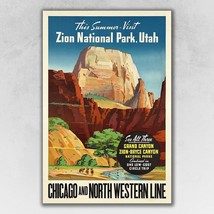 Zion National Utah Unframed Print Wall Art - $1,115.81 MXN