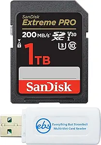 Sandisk 1Tb Extreme Pro Sd Memory Card Works With Canon Eos R3, Eos R5, ... - $364.99