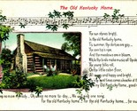 My Old Kentucky Home Song 1908 DB Postcard Kraemer Art Co Q21 - £3.07 GBP