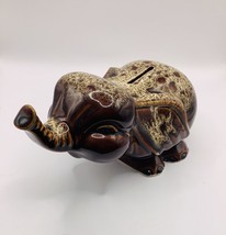 Vintage Fosters pottery Cornwall Elephant Money Box - £18.95 GBP