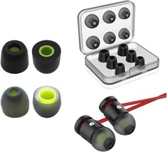 New 12Pcs Silicone Earbud &amp; Memory Foam Tips For 5Mm-7Mm Inner Diameter ... - £13.58 GBP