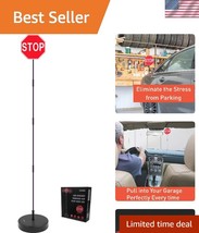 Large 7&quot; LED Stop Sign for Garage Parking Assist - Adjustable Height &amp; B... - $48.00