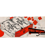 1956 Joan Carol Rolls Bakery Bread Advertisement First National Stores D... - €17,35 EUR