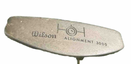 Wilson Alignment 3000 Putter Steel 34.5 Inches W/Label And Nice Factory Grip RH - £18.88 GBP