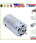 Low Noise 12000 RPM DC Gear Motor for R/C Vehicles &amp; DIY Electric Drill ... - $262.55 MXN