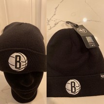 Brooklyn Nets beanie hat Adult 47 brand Knit Hat - £15.79 GBP