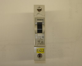 Siemens 1 Pole Circuit Breaker 5SX21 C10 - $5.50