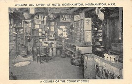Northampton Massachusetts Wiggins Old Tavern At Hotel Corner Of The Store - £2.31 GBP
