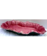 SO COOL Flamingo PINK Feather Bird Service Tray Late 1930s  - £25.88 GBP