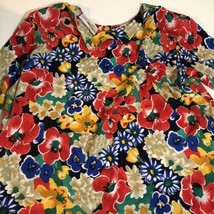 Alfred Dunner Vintage Women’s Top Blouse 20w Hawaiian Style Sh4 - $12.86