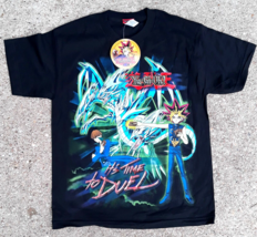 YU-GI-OH! It&#39;s Time To Duel Yugi Vs. Seto Kaiba Anime Tee Youth Size Lar... - $12.99