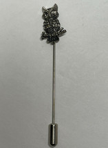 Vintage Sterling silver Owl stick pin bird - £18.64 GBP