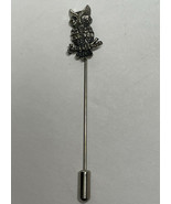 Vintage Sterling silver Owl stick pin bird - £18.38 GBP