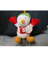 Hallmark &quot;Christmas Zip-A-Long Snowman&quot; NEW 5 1/2&quot; - $12.78 CAD