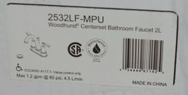 Delta 2532LFMPU 2L Centerset Lavatory Faucet Polished Chrome image 6