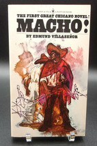 Victor Villasenor MACHO! First edition 1973 PBO First Great Chicano Novel UNREAD - £52.89 GBP