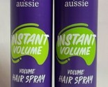 2X Aussie Hairspray Instant Volume 10 Oz. Each - £19.48 GBP
