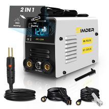 Stick Welder Plastic Welder 2 in 1 Welding Machine ARC-120M 110V MMA ARC... - $87.04
