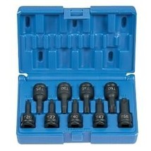 Grey Pneumatic 3/8&quot; Drive 9 Piece Internal Torx Impact Driver Set - $152.99