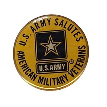 US Army Salutes American Military Veterans Lapel Pin - $4.95