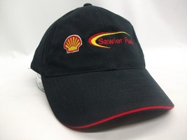 Shell Sawlor Fuels Hat Black Hook Loop Baseball Cap - £15.74 GBP