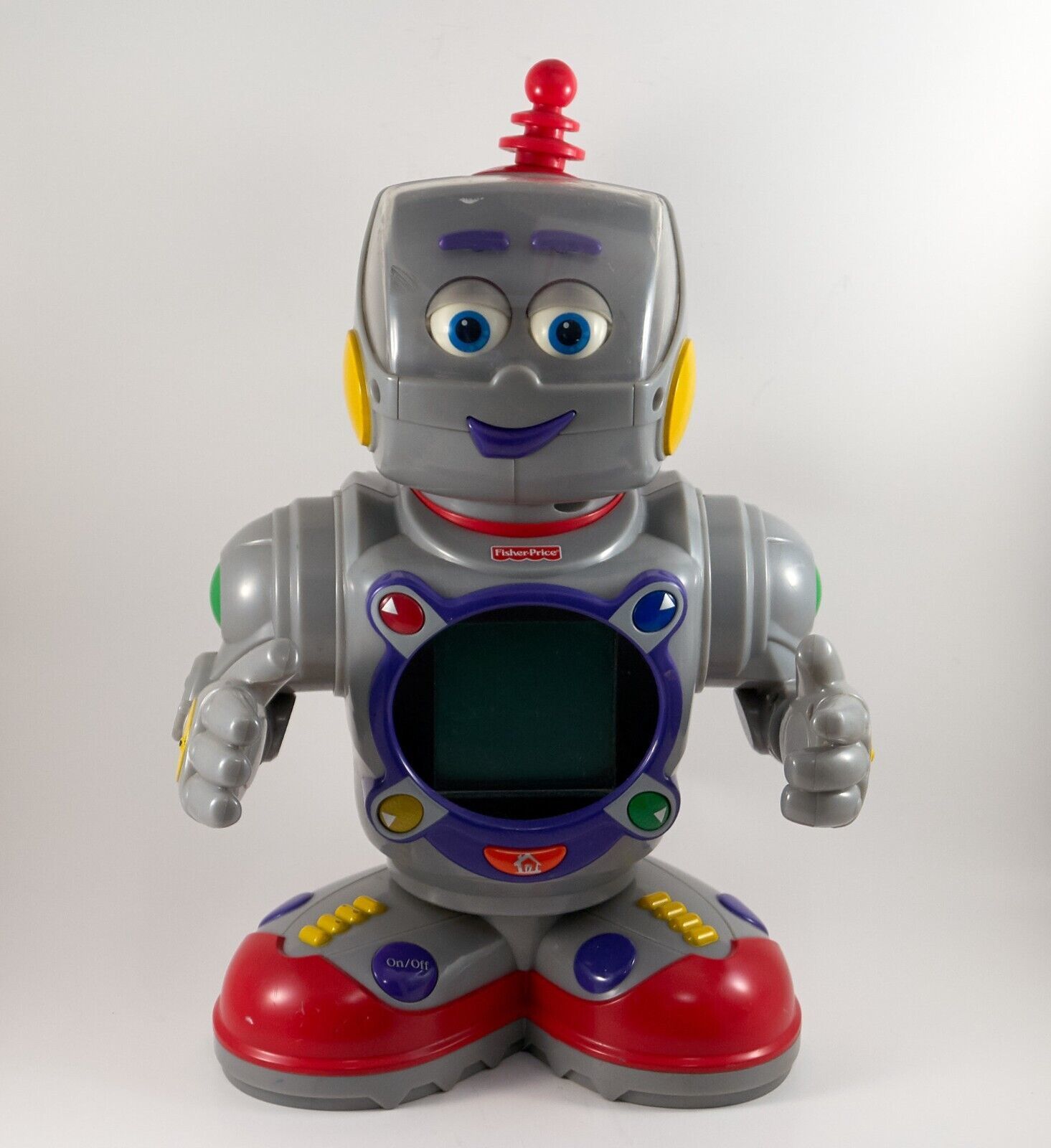 Fisher Price Kasey the Kinderbot Learning System Robot Read Untested - $19.99