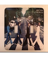 Beatles Abby Road Metal  Light Switch Plate Rock&amp;roll Double Toggle - £7.30 GBP