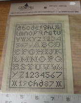 Pattern: Cross Stitch "Antique Alphabet" - $5.99