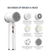 Facial Electric Exfoliating Spin Cleansing Brush Set |  Waterproof Recha... - £34.26 GBP