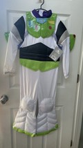 Disney Pixar Buzz Lightyear Jumpsuit Costume Toy Story Boys Size 5/6 NEW - £27.82 GBP