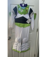 Disney Pixar Buzz Lightyear Jumpsuit Costume Toy Story Boys Size 5/6 NEW - £27.68 GBP
