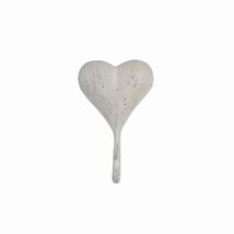 Heart Hook White Metal - £24.17 GBP