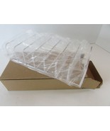 Acrylic Desk Organizer for Mail Cards Money Cd Drawers More 7 Slots Clea... - $91.33 MXN